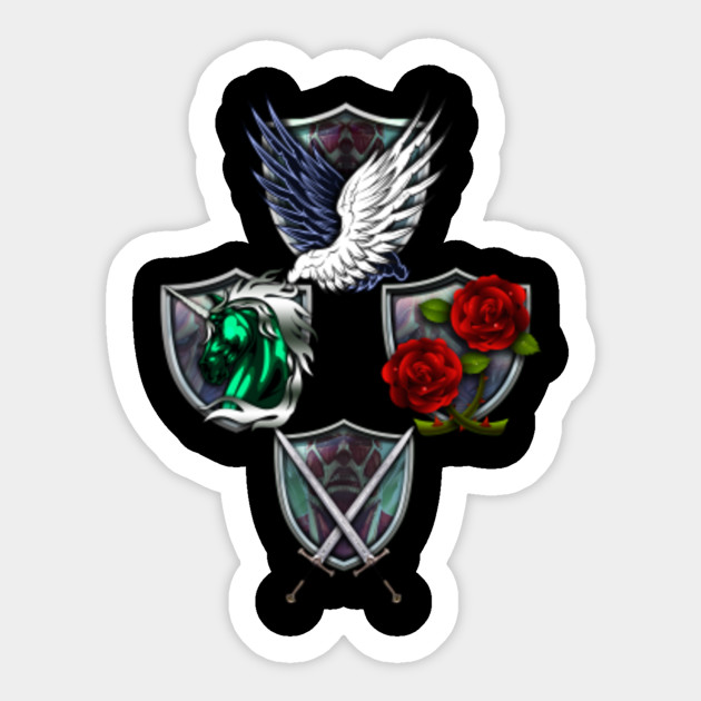 Attack on Titan Emblems